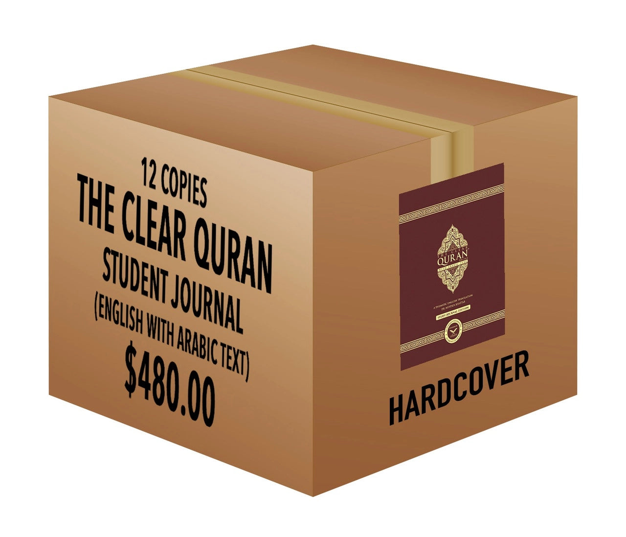 THE CLEAR QURAN® Series – Study Journal: English With Arabic | Hardcover, 12 Copies Bulk