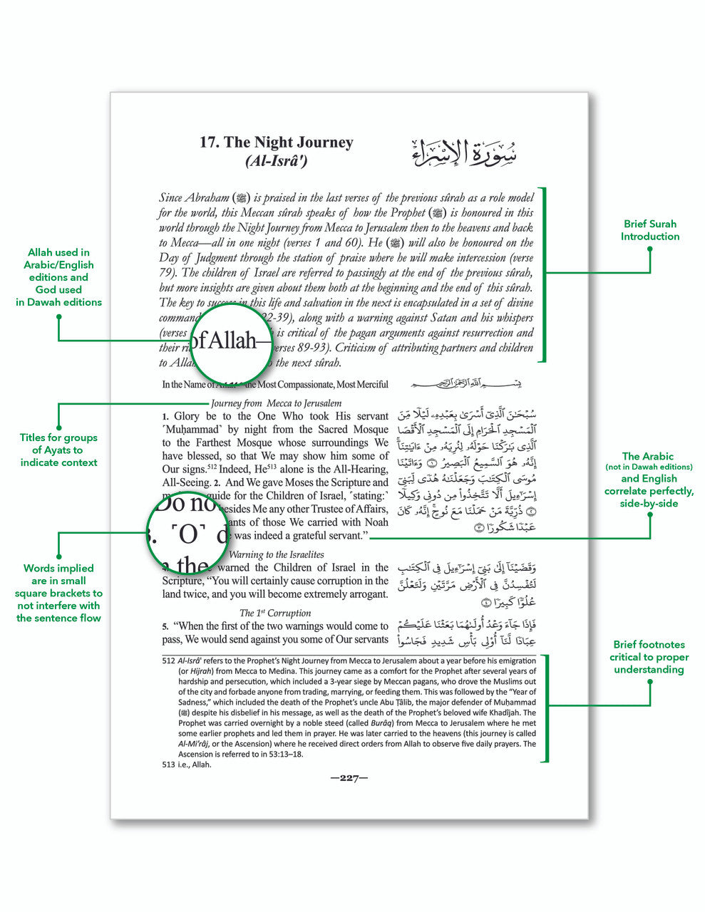 The Clear Quran® Series - With Arabic Text - Parallel Edition | Flexi Cover (Light Weight Flexible Cover)