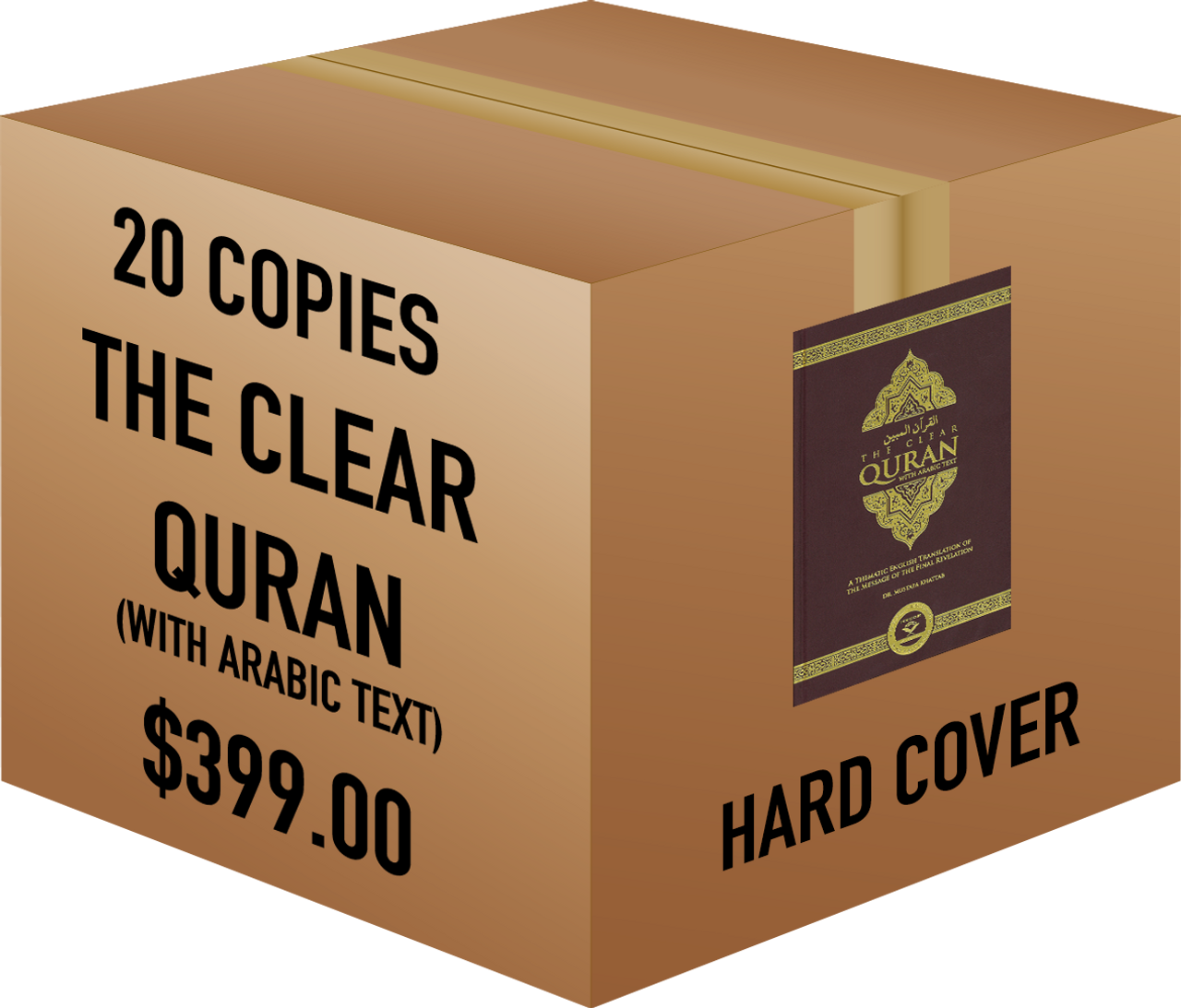 The Clear Quran® Series – With Arabic Text - Parallel Edition | Hardcover, 20 Copies Bulk