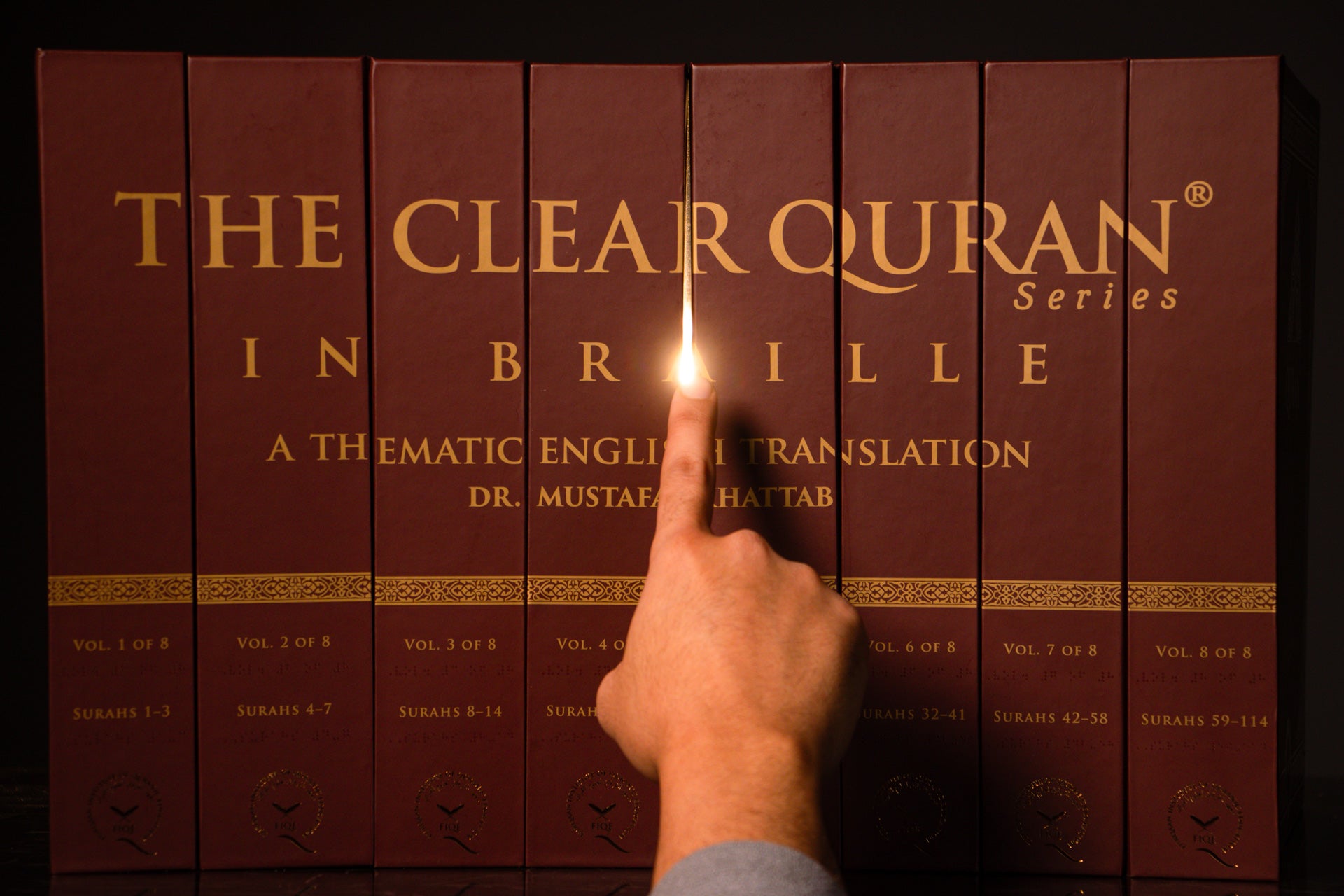 The Clear Quran® Series Braille (8 Vol Set)